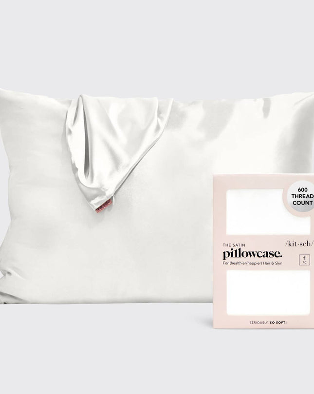 Satin Pillowcase - Ivory