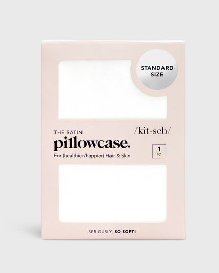 Satin Pillowcase - Ivory