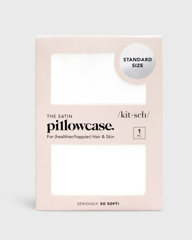 Satin Pillowcase - Ivory