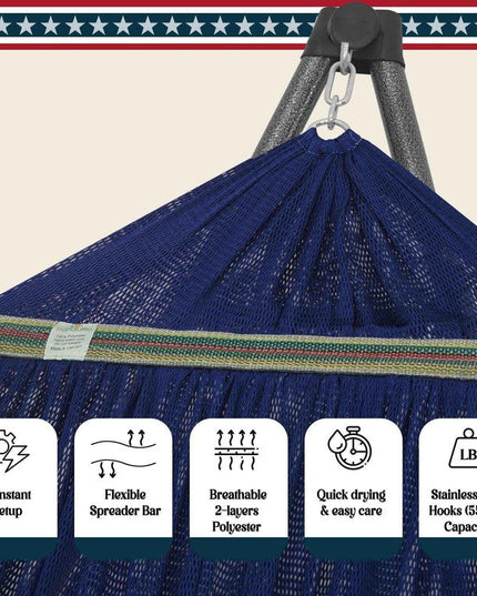 Tranquillo Uniki Collapsible Hammock Stand for Ultimate Relaxation