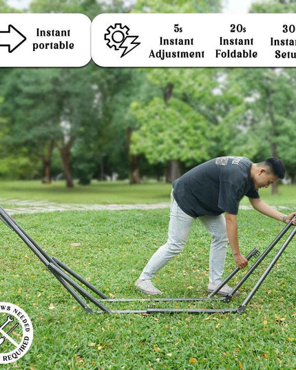 Tranquillo Uniki Collapsible Hammock Stand for Ultimate Relaxation