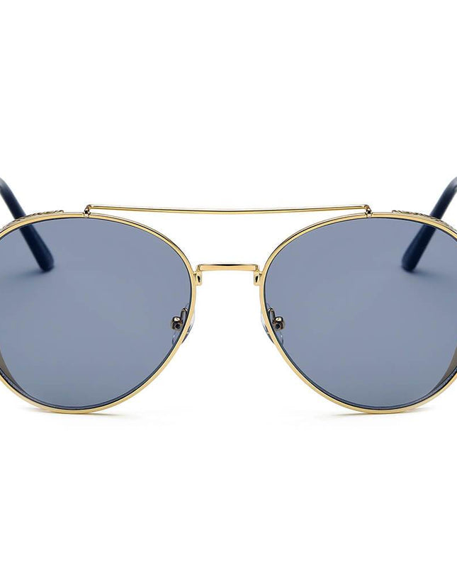 LAREDO - Modern Aviator Brow Bar Aviator Fashion Sunglasses