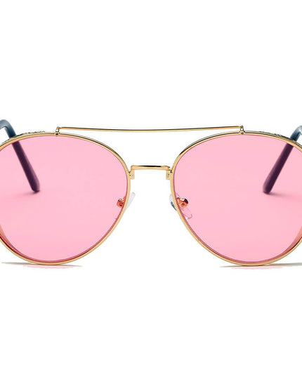 LAREDO - Modern Aviator Brow Bar Aviator Fashion Sunglasses