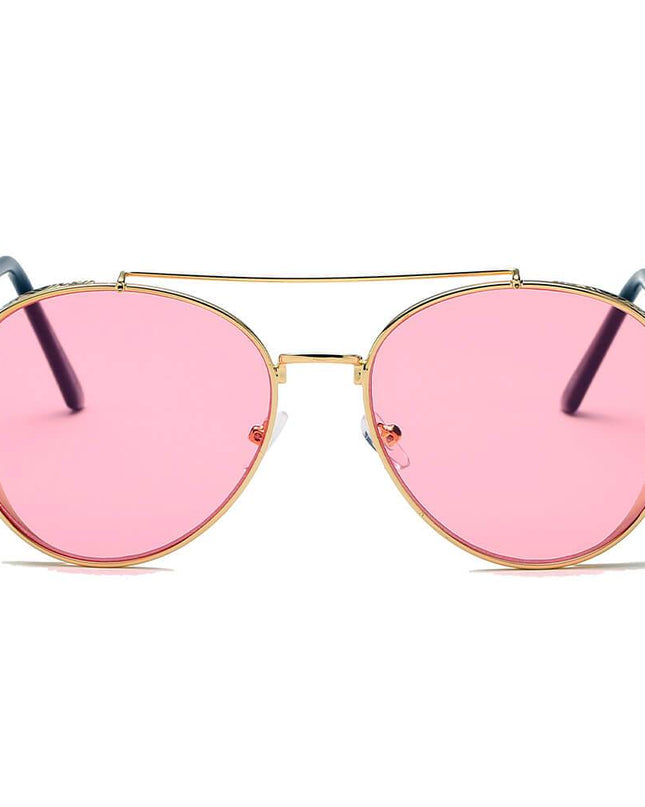 LAREDO - Modern Aviator Brow Bar Aviator Fashion Sunglasses