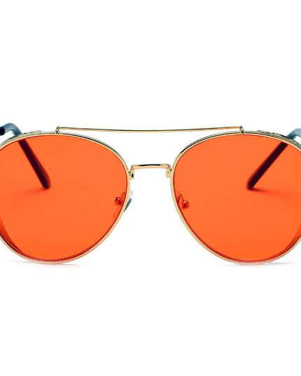 LAREDO - Modern Aviator Brow Bar Aviator Fashion Sunglasses