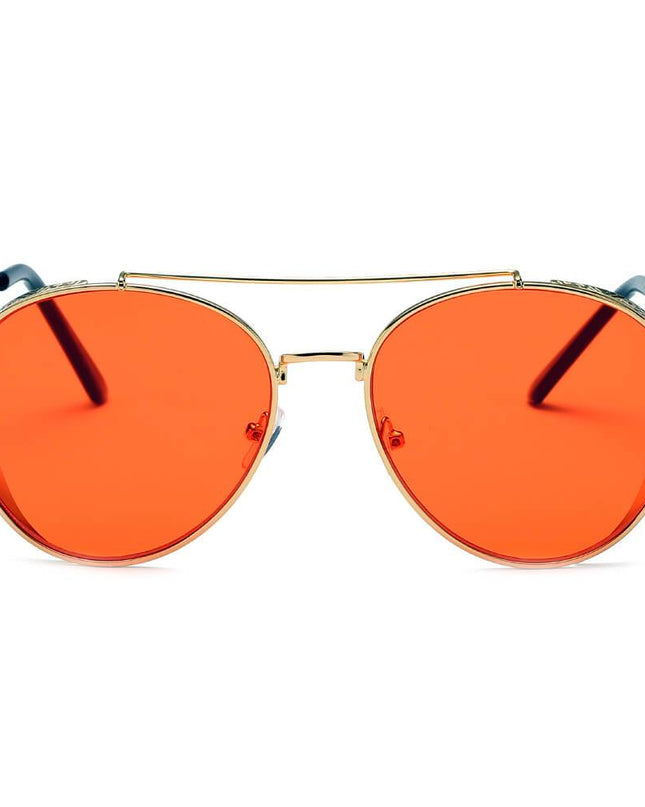 LAREDO - Modern Aviator Brow Bar Aviator Fashion Sunglasses