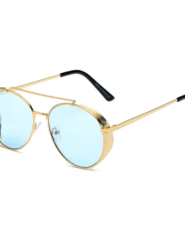 LAREDO - Modern Aviator Brow Bar Aviator Fashion Sunglasses