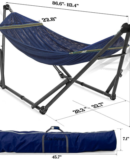 Tranquillo Uniki Collapsible Hammock Stand for Ultimate Relaxation