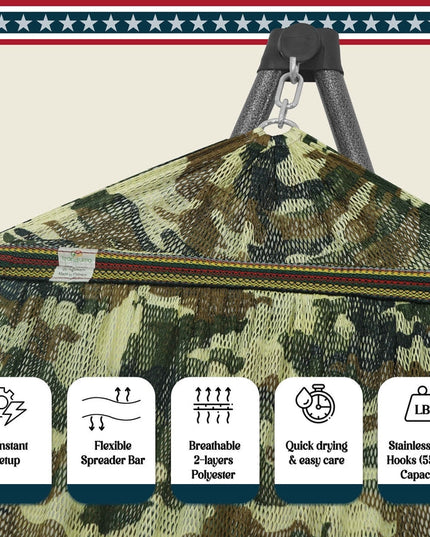 Tranquillo Uniki Collapsible Hammock Stand for Ultimate Relaxation