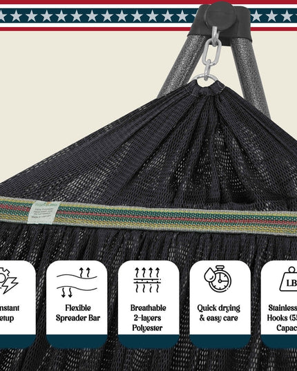 Tranquillo Uniki Collapsible Hammock Stand for Ultimate Relaxation