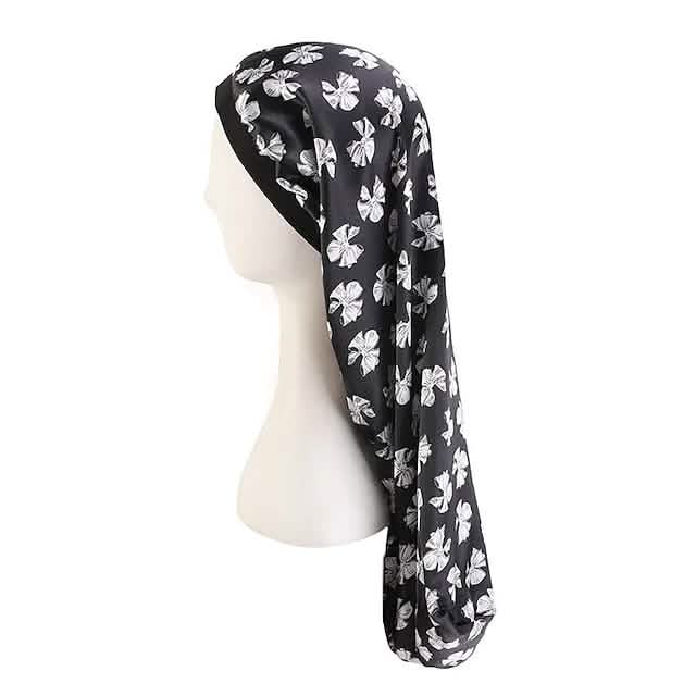 Extra Long Satin Bonnet Sleep Cap for Braids