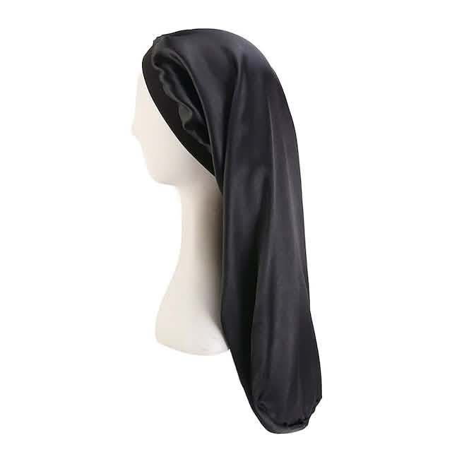 Extra Long Satin Bonnet Sleep Cap for Braids