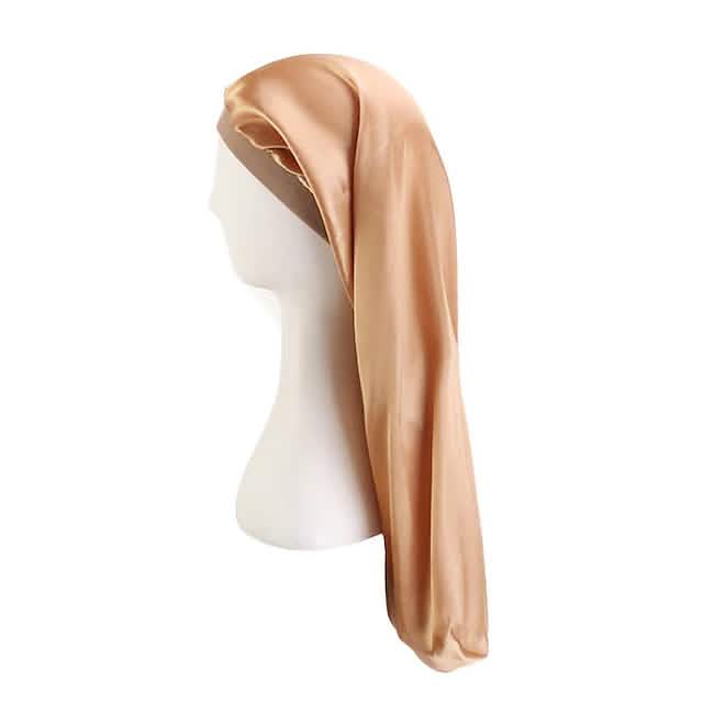 Extra Long Satin Bonnet Sleep Cap for Braids