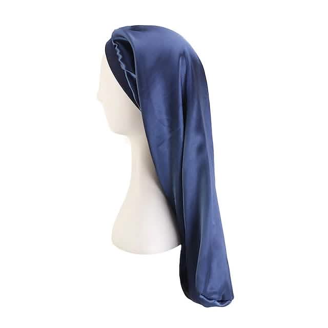 Extra Long Satin Bonnet Sleep Cap for Braids