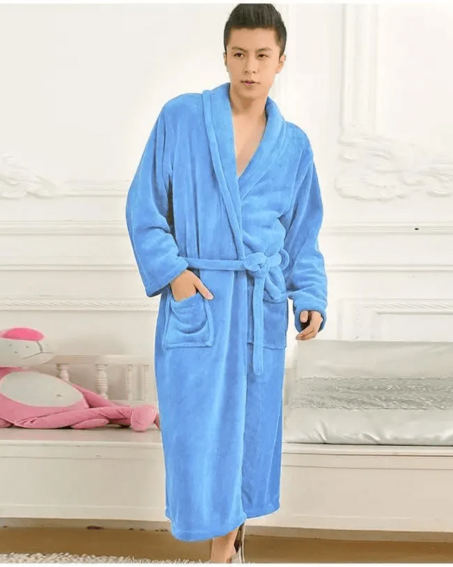 Unisex Fleece Bathrobe