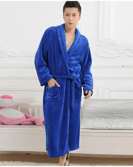 Unisex Fleece Bathrobe