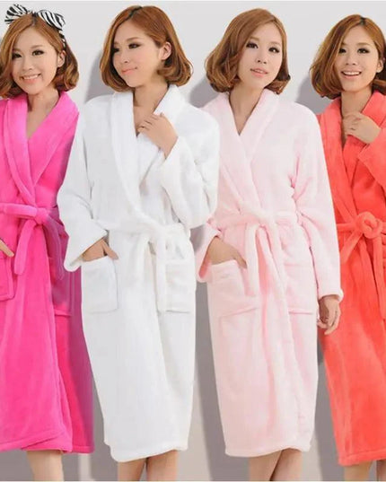 Unisex Fleece Bathrobe