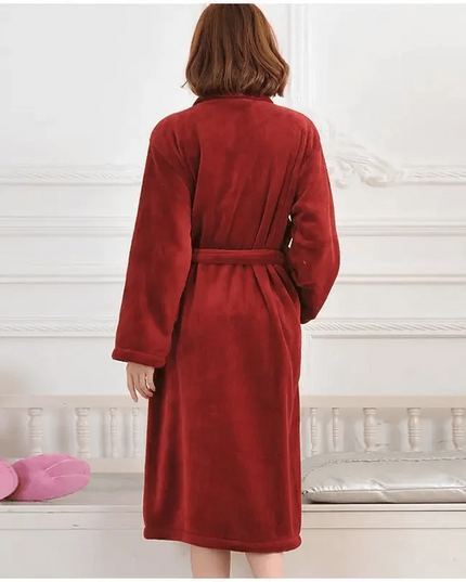 Unisex Fleece Bathrobe