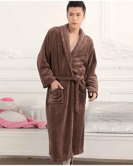 Unisex Fleece Bathrobe
