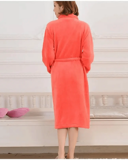 Unisex Fleece Bathrobe