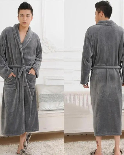 Unisex Fleece Bathrobe