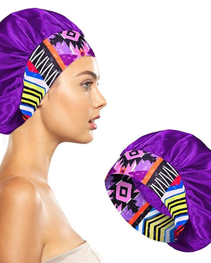 Women's Silky Satin Head Scarf Hair Wrap Cap Hat Headband Sleeping Bonnet